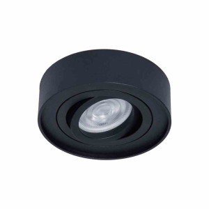 Oprawa podtynkowa nusa round black milagro