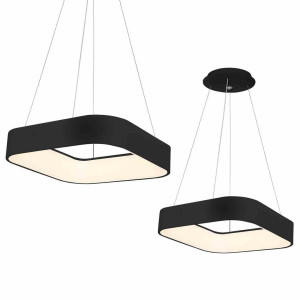Lampa wisząca astro black 24w led milagro