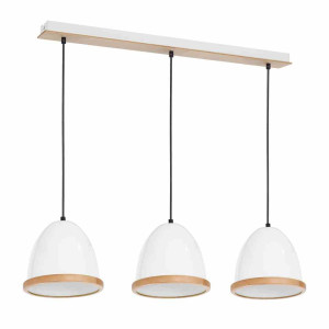 Lampa wisząca studio white 3xe27 milagro
