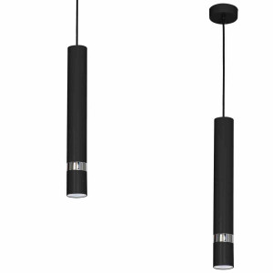 Lampa wisząca joker black 1xgu10 milagro