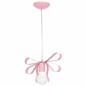 Lampa wisząca emma pink 1xe27 milagro