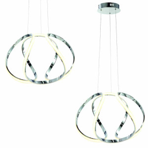 Lampa wisząca globe 50w led milagro