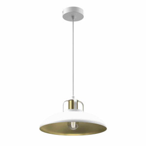 Lampa wisząca felix white/gold 1xe27 milagro
