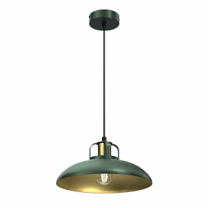 Lampa wisząca felix green/gold 1xe27 milagro
