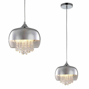 Lampa wisząca luna 1xe14 led milagro