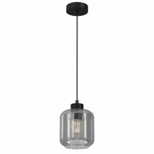 Lampa wisząca sombra smoked 1xe27 milagro