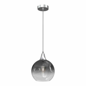 Lampa wisząca monte silver fi 200 1xe27 milagro