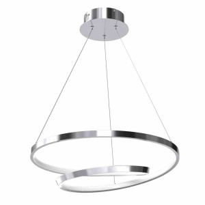 Lampa wisząca lucero chrome 48w led milagro
