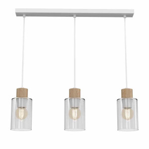 Lampa wisząca madera 3xe27 milagro