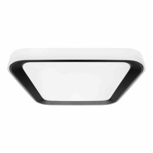 Plafon quadro black 38w milagro