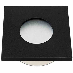 Oczko sufitowe kwadratowe ip44 black eko-light
