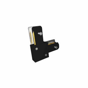 Łącznik lampy track light black typ l milagro