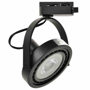 Lugar black track light 1xar111 gu10 milagro