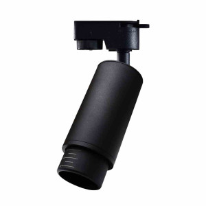 Mica black zoom track light 1xgu10 milagro