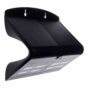 Lampka solarna butterfly czarna 6,8w eko-light