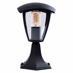 Lampa ogrodowa stojąca fox black 1xe27 mała eko-light