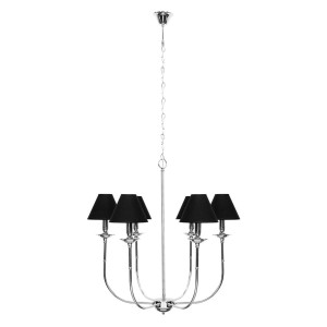 Żyrandol glamour 6 żarówek light prestige