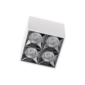 Nowodvorski midi 10047 spot plafon lampa sufitowa 4x16w led biały