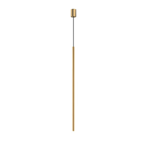 Nowodvorski laser 10446 lampa wisząca zwis 1x10w g9 satynowe złoto