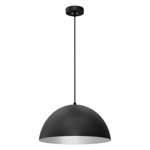 Lampa wisząca beta black/white 1xe27 35cm