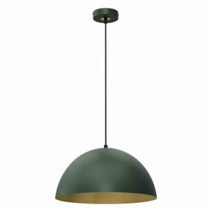 Lampa wisząca beta green/gold 1xe27 35cm