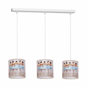 Lampa wisząca ballerina 3xe27