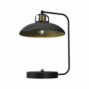 Lampka biurkowa felix black/gold 1xe27