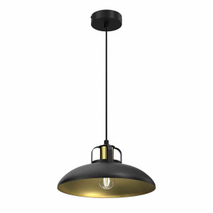 Lampa wisząca felix black/gold 1xe27