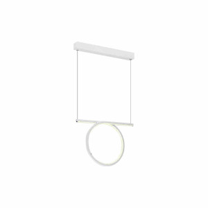 Lampa wisząca loop white 20w led