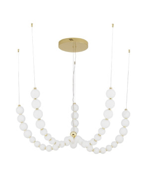 Nowoczesna lampa wisząca ledowa moca le42746 luces exclusivas