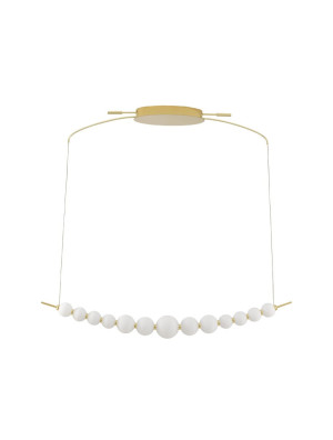 Nowoczesna lampa wisząca ledowa moca le42747 luces exclusivas