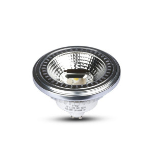 Żarówka led v-tac ar111 12w gu10 40st cob ściemnialna vt-1112 6400k 1301lm