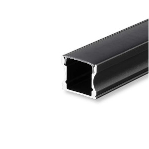 Profil aluminiowy v-tac 2mb czarny, klosz czarny vt-8110