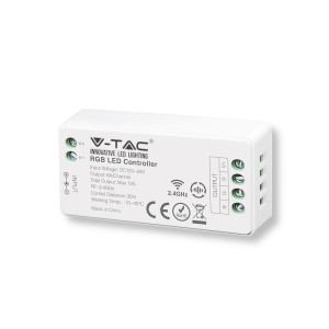 Kontroler sterownik ściemniacz v-tac rgb 12a/max 12v-144w 24v-288w vt-2432