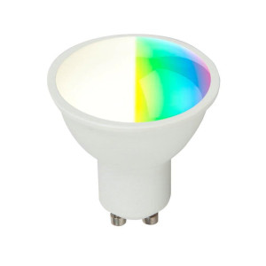 Żarówka led smart wifi v-tac 4.8w gu10 amazon alexa google home vt-2215 rgb+2700k-6500k 380lm