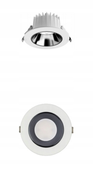 Oświetlenie komercyjne punktowa lampa led podtynkowa cl kea led 20w 3000k ip44 8773 nowodvorski