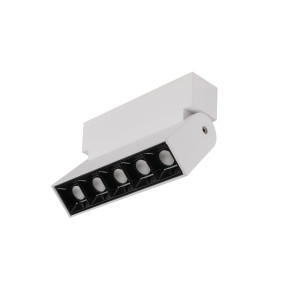 Reflektor ścienno-sufitowy mini led 10w 3000k 36° cri90 - biały