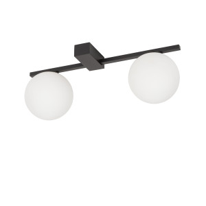 Nowodvorski pik 10300 plafon lampa sufitowa 2x12w g9 biały/czarny