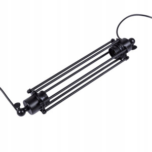 Lampa wisząca pozioma loft led plus żarówka gratis