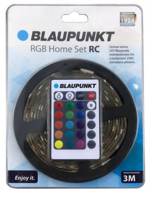 Taśma led zestaw blaupunkt rgb plus pilot