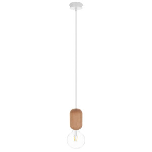 Drewniana lampa sufitowa loft barille e27 lampa wisząca kolorowe kable