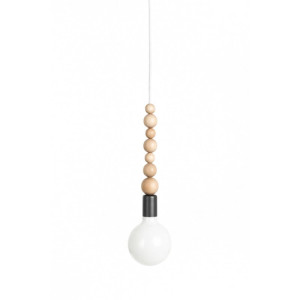 Loft sfarer ciemnoszara strukturalna lampa wisząca kolorowe kable