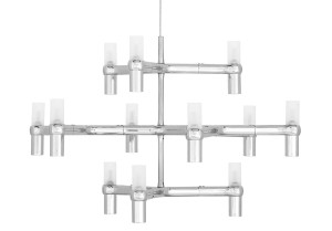 Lampa wisząca atomic chrom