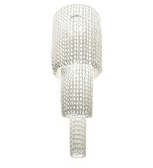 Lampa wisząca clp-s6 - szkło, stal węglowa