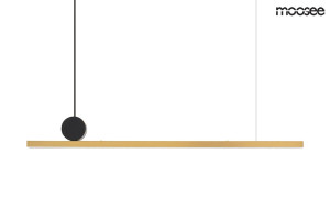 Moosee lampa wisząca wand 80 złota