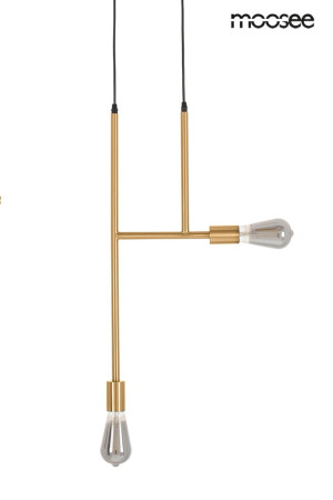Moosee lampa wisząca riva 2 złota