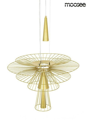 Moosee lampa wisząca sesto złota