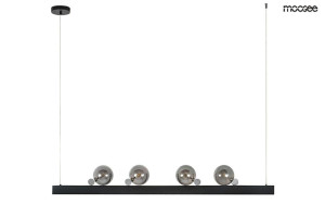 Moosee lampa wisząca lineal czarna