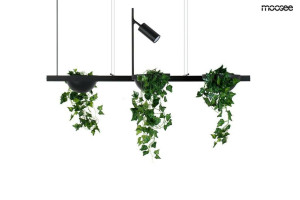 Moosee lampa wisząca plant line czarna