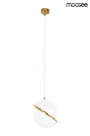 Moosee lampa wisząca globe 25 złota